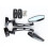 (Electroplated) Large Displacement Motorcycle Reflective Mirror 2