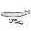 (C-Type Universal Bracket) ATV Wide Angle Rearview Mirror 1.75/2 Inch 3