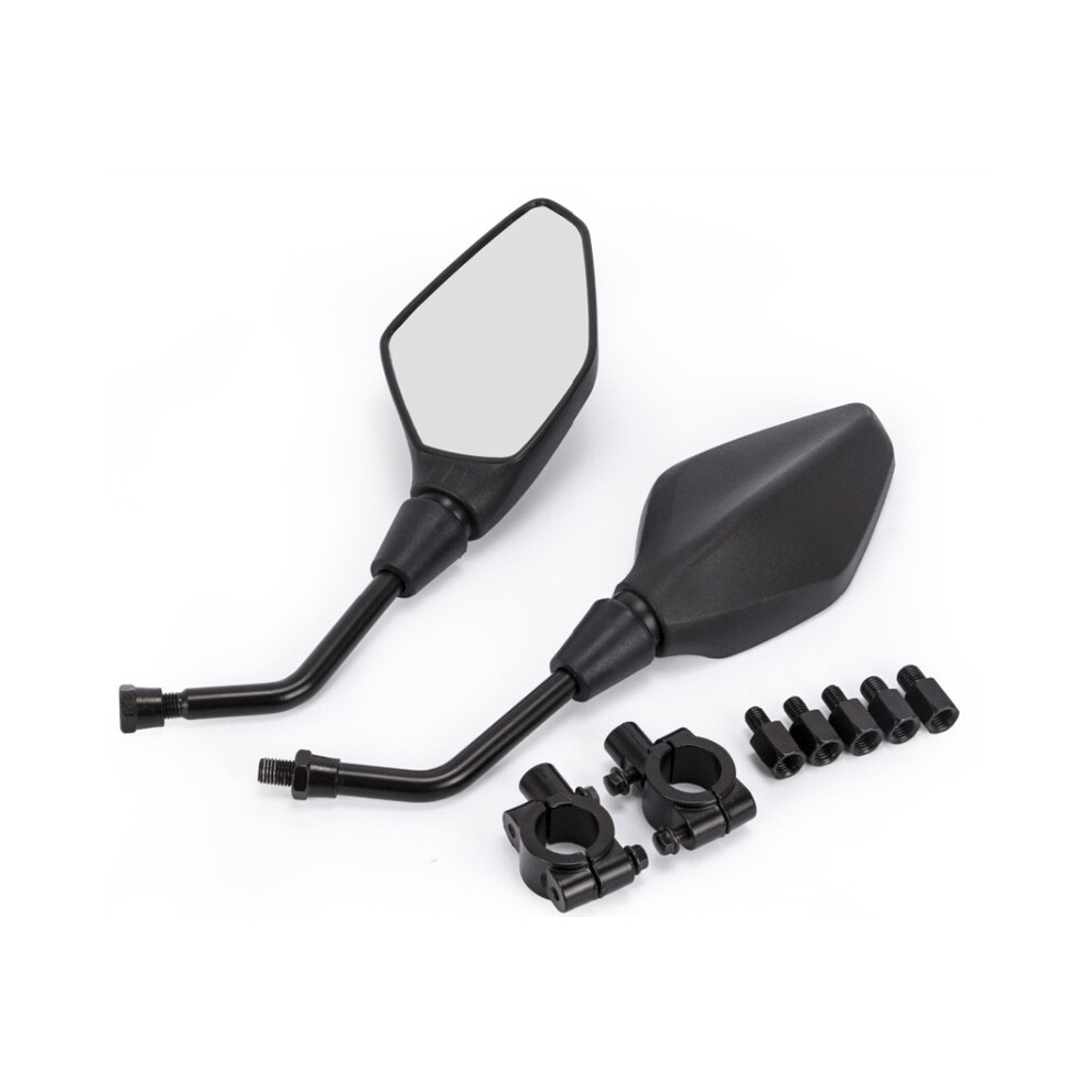(Rearview Mirror + Mirror Base + Conversion Screw) Universal Motorcycle Reflective Rearview Mirror 5996097156247