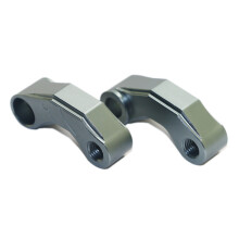 (Titanium) Universal Motorcycle EV Parts: Multi-Color Aluminum Alloy Mirror Extension Bracket