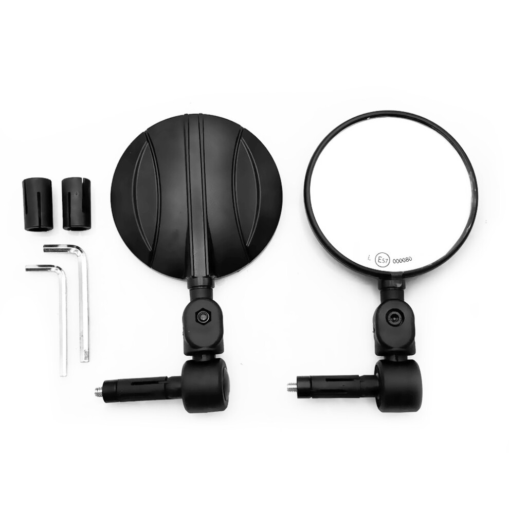 (Type B) Universal Adjustable Motorcycle Bicycle Rearview Mirror For Handlebars 5996097156827