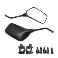 (ZF001B (Rearview Mirror + Mirror Base + Screws)) 4-Wheel Beach Car Rearview Mirror Motorcycle Reflective Mirror