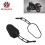 Harley Reflective Mirror for Alloy Polygon Rearview 1