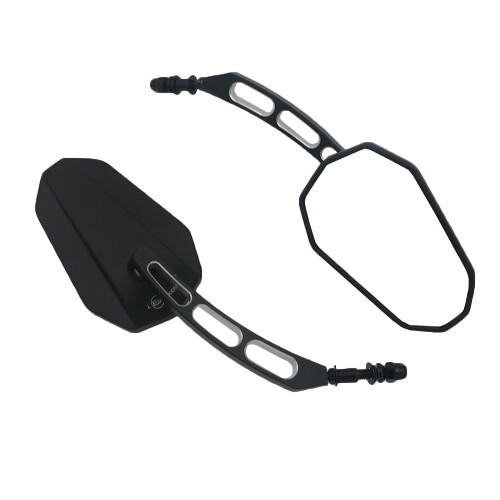 Harley Reflective Mirror for Alloy Polygon Rearview 1