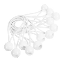 12pcs Adjustable Bungee Cords with Ball Ends Heavy Duty Elastic Tie Down Straps for Tarps and Camping Ref: 2856