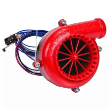 (red) for Fake Turbo -- Abs Plastic Car Electronic Fake Dump Turbo Blow Off Hooter Valve Analog Sound Bov Simulator Kit