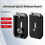 Aluminum Arca Compatible Quick Release Plate 38mm Wide For 5