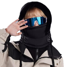 Kids Windproof Winter Hat 3 in 1 Warm Hat Scarf Mask for Outdoor Skiing Sledding 4854CM