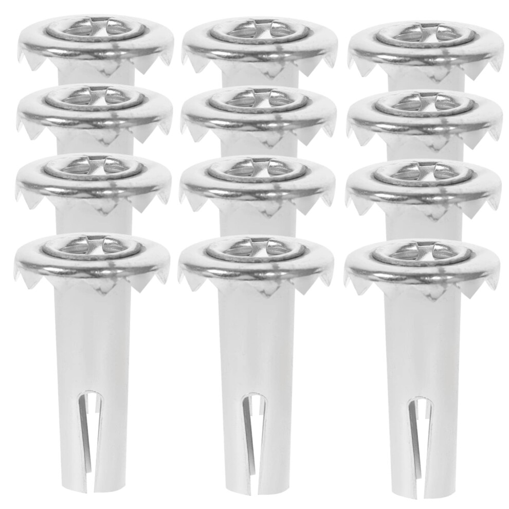 30Pcs Metal Caster Socket Inserts For Wood Furniture, Durable Stem Sleeves With Secure Mounting Design 9330225466758