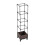 Living And Home Raised Garden Bed Planter Box with Trellis and Wheels 5