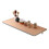 Wall Mounted Folding Table 100kg Load Pine Wood Space Saving Drop Leaf Desk for Kitchen Study 50x40cm 1