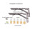 Wall Mounted Folding Table 100kg Load Pine Wood Space Saving Drop Leaf Desk for Kitchen Study 50x40cm 4