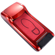 Automatic Shoe Cover Machine Hands Foot Stepping Dispenser with 1200 Films for Home Office Red