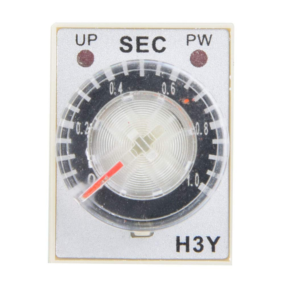 H3y2 24Vdc Time Delay Relay 8 Pin On Delay Timer With Precise Timing Control And Industrial Reliability 9351714612616