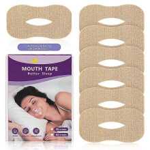 (30 Pcs Skin color) Mouth Tape for Sleeping, Promotes Nose Breathing Mouth Sleep Strip, Sleep Aids,Breathable
