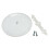 Ceiling Box Cover Plate White 2 Pack, Paintable Textured Finish, Fits Round or Octagon Electrical Boxes 3