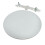 Ceiling Box Cover Plate White 2 Pack, Paintable Textured Finish, Fits Round or Octagon Electrical Boxes 4