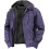 (Purple, 5XL) Solid Color Hooded Fleece Jacket for Men 1