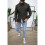 (Army Green, S) Camicie casual da uomo per autunno e inverno 1