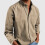 (Army Green, 5XL) Camicia da uomo a maniche lunghe con colletto 2