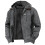 (Purple, 5XL) Solid Color Hooded Fleece Jacket for Men 5
