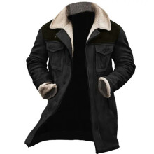(Dark Gray, M) Winter Men's Windproof Warm Coat