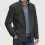 (Blue, L) Vintage Turn-Down Collar Jacket for Men 4