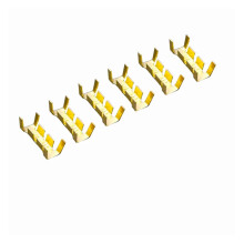 UShaped Wire Connector 453C Brass Plated Crimp Terminal 0.34.0mm² Reliable Wire Connection 415V