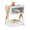 Children's Bedside Table with Open Shelf 1