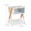 Children's Bedside Table with Open Shelf 4