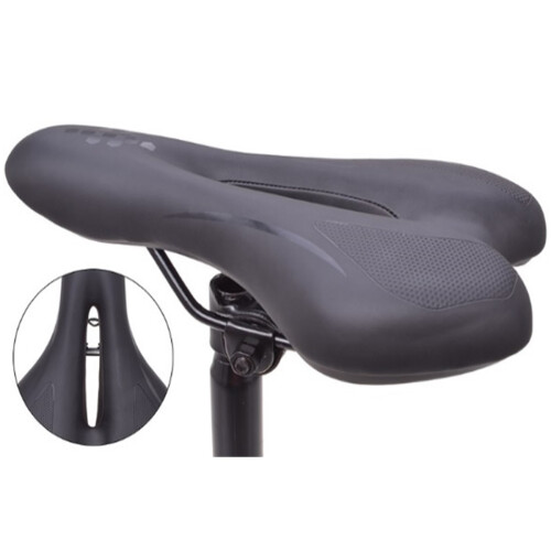 MTB-Sattel Schwarz Verstellbar 1