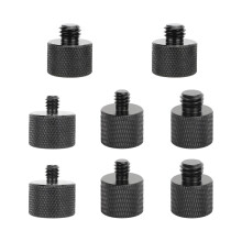 Adaptateur de vis de Microphone en aluminium, filetage 5/8 à 1/4