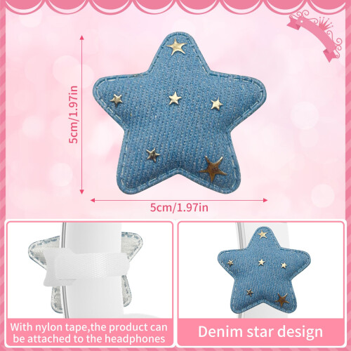 Denims Blue Star – accessoires pour écouteurs, joli 2