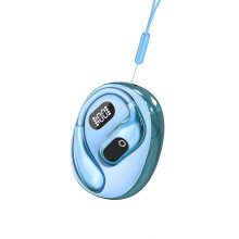 (blue) Multi-Language Smart Translation Bluetooth Headset, Open Air 5 Ows Translator