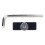 Pince de ligne solide pour cordons d'alimentation USB, 1