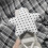 Black White Star Pattern Headband Earphone Decorative Cloth 5