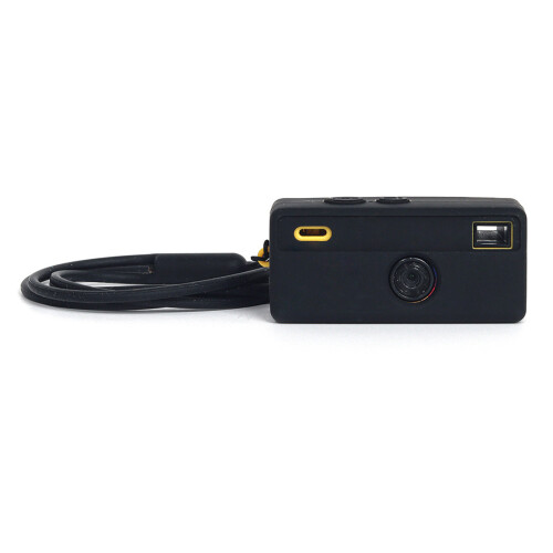 Soft Silicone Cover For 1987 Mini Digital Camera-Black