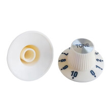 29x16mm Replacement Knob For Guitar Effects-of  white TONE
