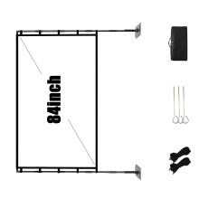 Quick Setups 16:9 Projector Screen With Reinforced-84 inch