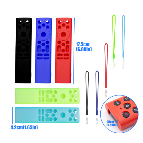 Silicone Remote Control Cover For ERF6A82 TV Remote-light green 2