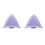 Universal Cats Ear Headphone Attachments Premium-Purple 1