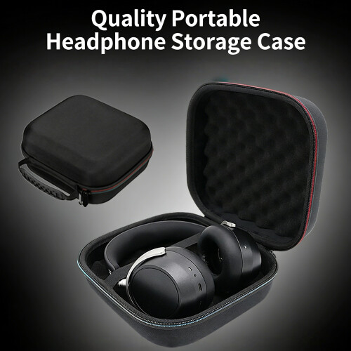 Étui de voyage pour casque d'écoute, sac de rangement pour 2