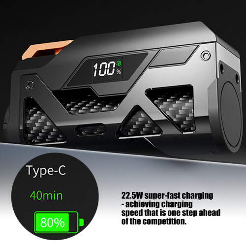 21700 Rechargeable Battery Storage Box With Type C-silver 1