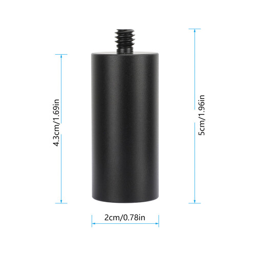 Vis de Conversion pour support de Microphone, 5/8 pouces femelle 2