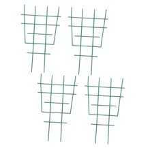 4pcs Plastic Plant Trellis for Potted Plants, Stable Climbing Plant Support Frame for Indoor Outdoor Use