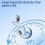 (blue) Multi-Language Smart Translation Bluetooth Headset, Open Air 5 Ows Translator 4