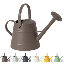 Watering Can for Plants, Watering Cans for Indoor and Outdoor Gardening, Water Can with Ergonomic Moving Handle, Brown