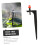 20pcs Garden Irrigation Sprinkler with Adjustable Misting Drip Nozzle and Spike Support 3