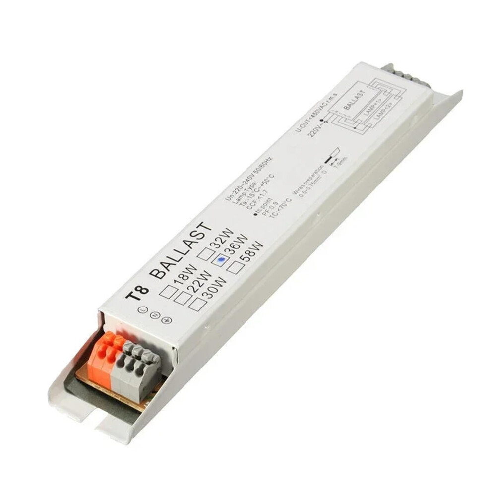 T8 2X36w Electronic Ballast 220240V For Fluorescent Tube Energy Saving And Stable Starting Light 9073542135883