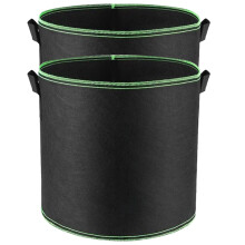 2Pcs Potato Grow Bags Thickened Breathable Fabric Planting Bags with Drainage for Vegetables and Flowers